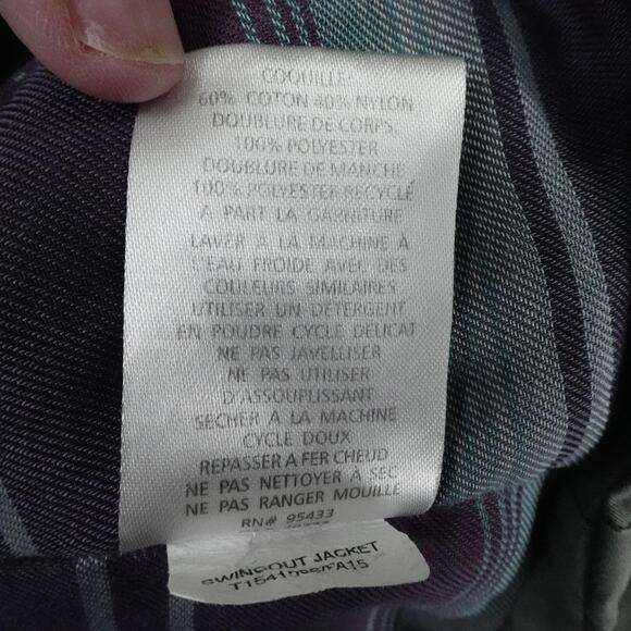 Toad&Co Swingout Jacket‎ Mens Medium Gray Hooded Full Zip Windbreaker Outdoors - Picture 12 of 14